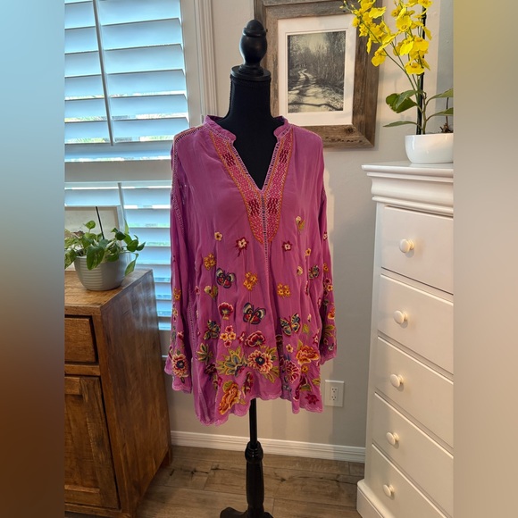 Johnny Was Tops - Johnny Was
MAUDE BLOUSE, 1X